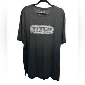 NWOT Golden Goods Unisex Black Short Sleeve Graphic Tee Shirt “Titen” - Size XXL